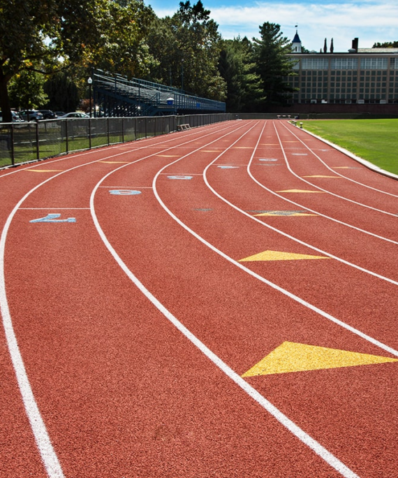 Jogging Track Installation