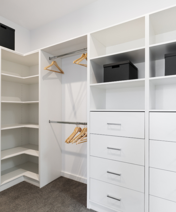 Corner L-Shape Wardrobe