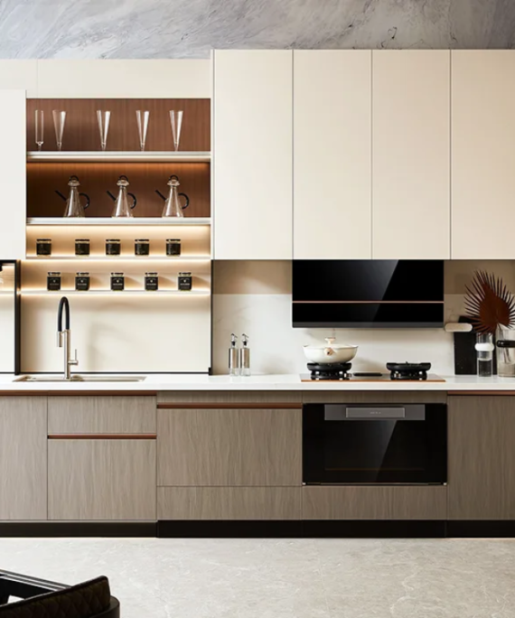 Glass and Laminated Material Cabinets